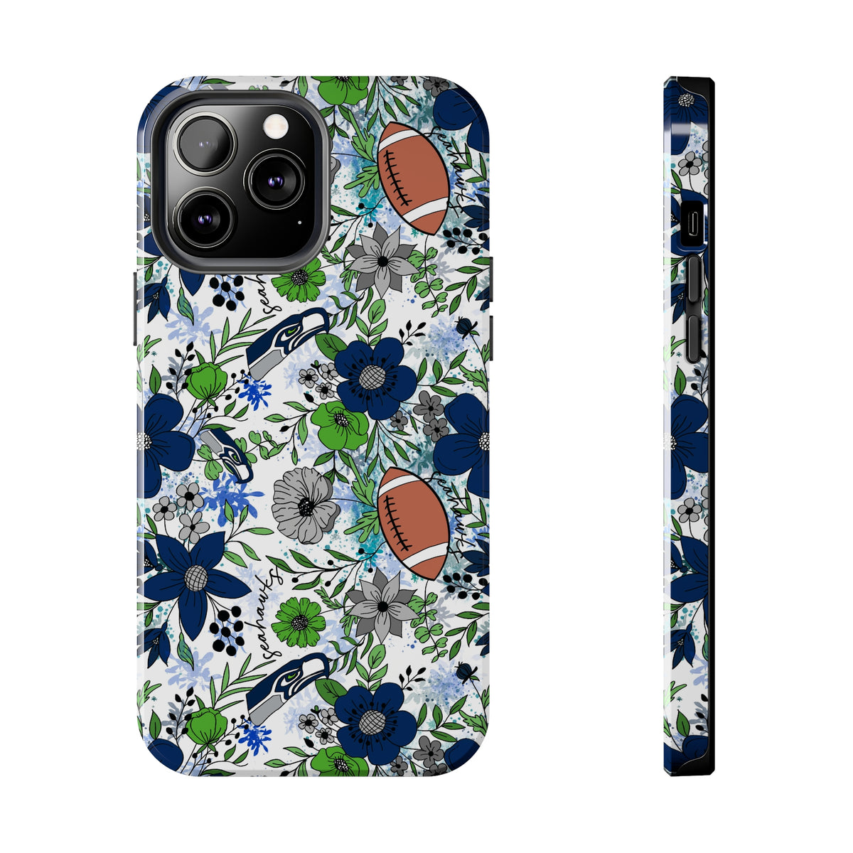 Football Seahawks Phone Case Gift Inspired Fan Art Gift Iphone EdenElle Fabric Football Seahawks Phone Case Gift Inspired Fan Art Gift Iphone EdenElle Fabric