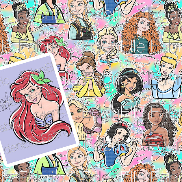 Princess Autographs – EdenElle Fabric